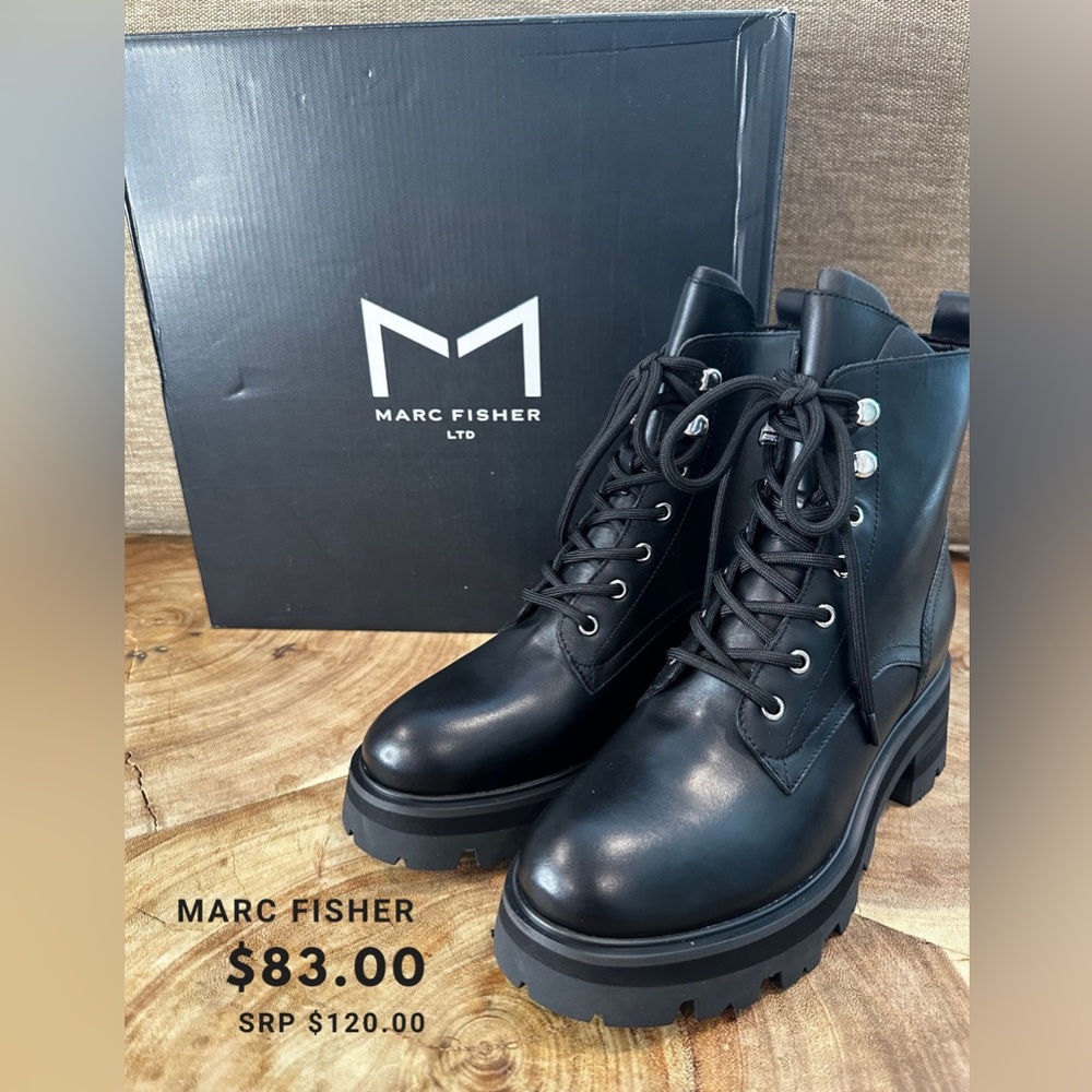 Marc Fisher Mllucien Black SIZE 7 (BRAND NEW)